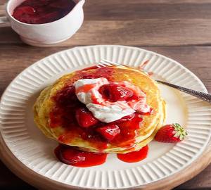 Strawberry creamcheese pancake