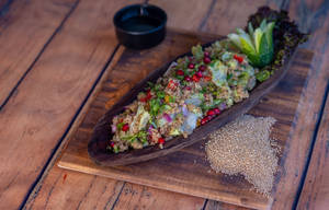 Quinoa Tabbouleh & Veggies Salad