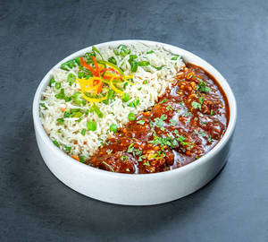 Veg Manchuria Gravy + Veg Fried Rice