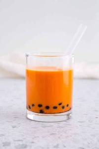 Orange boba [shake]