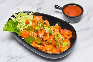 Chilli Mushroom Dry