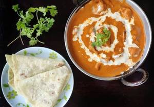 Butter Chicken + 2 Rumali Roti
