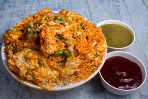 Schezwan Egg Fried Rice
