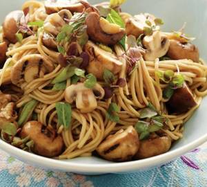 Mushroom Noodles   