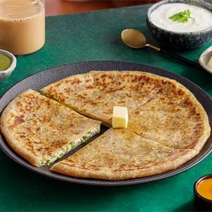 Loaded Paneer Aloo Paratha