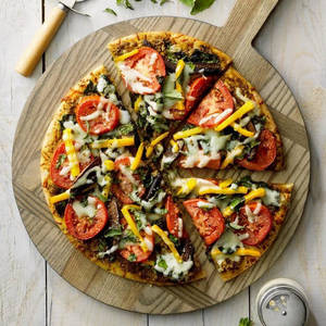 Pesto Veg Pizza