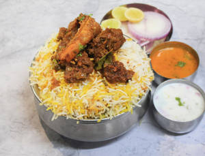 Mutton Fry Biryani