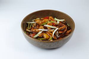 Black Bean Chicken With Water-chestnut