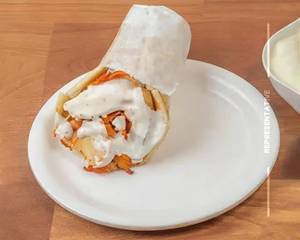 Chicken Cheese Shawarma Plate