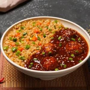 Veg Manchurian Meal Box