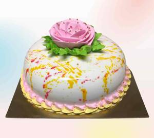Pineberry cake
