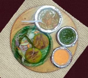 Palak Litti + Chokha (2 Pcs)
