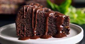 Chocolate Truffle Pastry Slice
