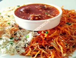 Veg Triple Schezwan Fried Rice