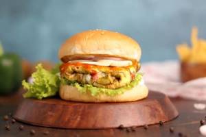 Egg & Cheese Royale Burger