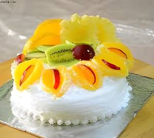 Mix Fruit Eggless Cake