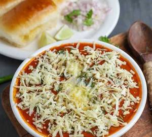 Cheese Pav Bhaji