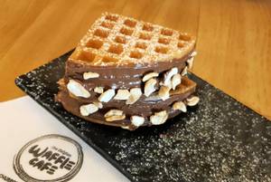 Chocolate Hazelnut Paste Waffle