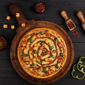 Spicy Paneer Pizza