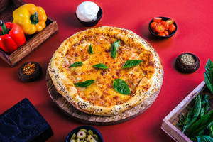 Napoli Margherita Pizza With Burrata Cheese