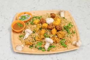 Special veg all mixed fried rice
