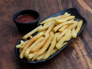 Simple salted fries