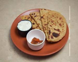 Aloo paratha tawa