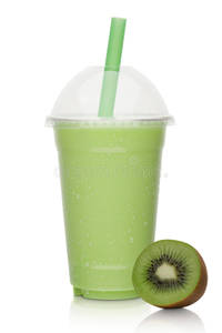 Kiwi Milk Shake