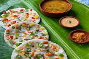 Vegetable Uttapam