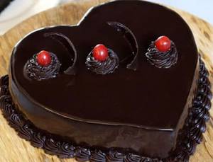 Chocolate Heart Shape Cake[450g]