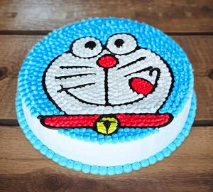 Doraemon Cake Eggless