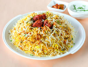 Chicken Kabab Biryani