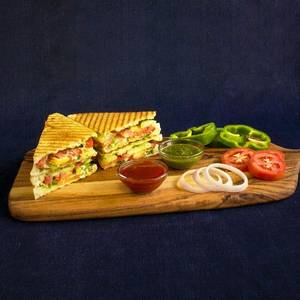Cheese, Capsicum, Onion Grilled Sandwich