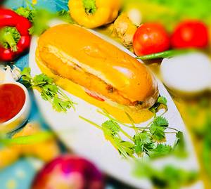 Veg  Hot Dog