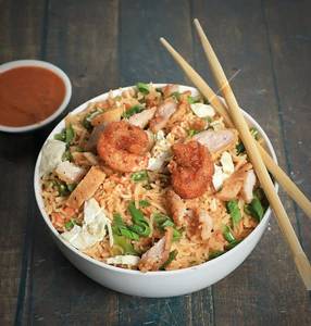 Prawns Schezwan Rice