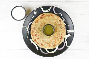 Mix Paratha With Dahi