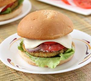 2 Aloo Tikki Cheese Burger