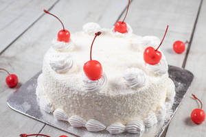 White Forest Cake (500gm)                                              