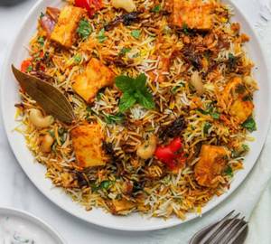 Paneer Kaju Biryani - Full