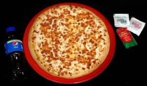 Medium Pizza + Coke