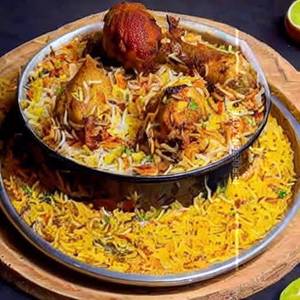 Chicken leg piece biryani(full)