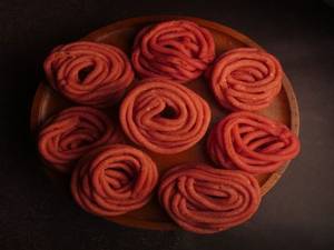 Beetroot Murukku
