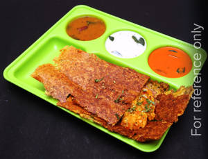 Open Butter Masala Dosa
