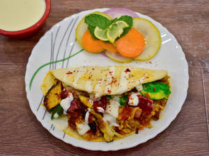 Schezwan Shawarma  Roll