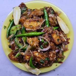 Baby Corn Chilli
