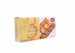 Triple Delight Gold ( Fruit, Cashew, Choco Cashew)