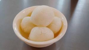 Rasgulla (white) (plate)
