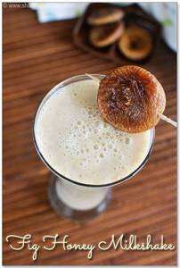 Anjeer Milkshake 