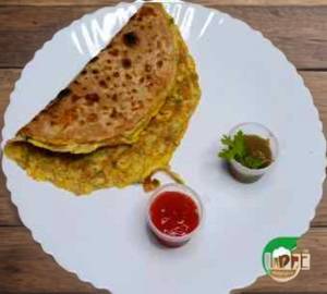 Double Egg Paratha (serves 1)