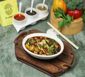 Exotic Vegetable In Chilli Basil Sauce